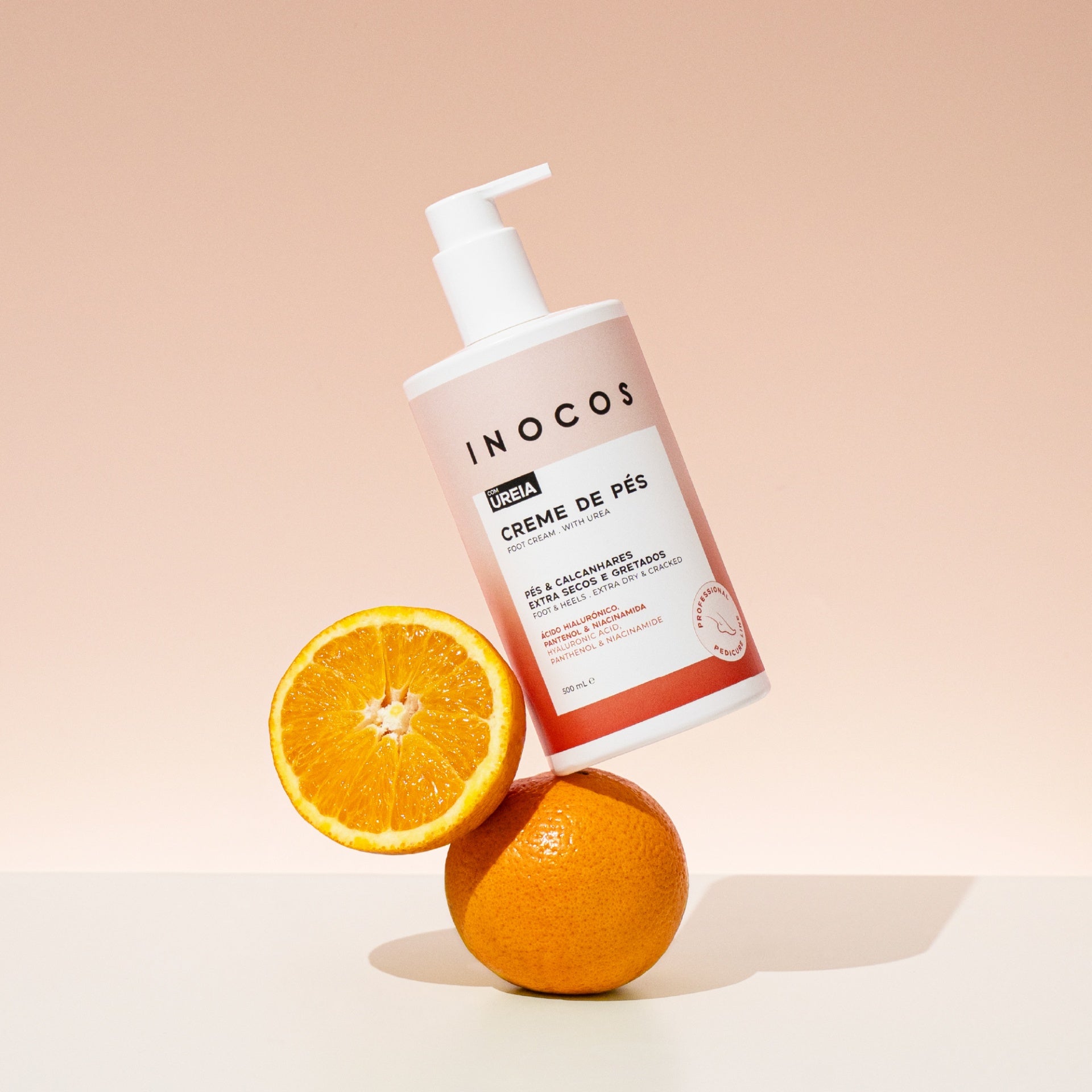 CRÈME POUR LES PIEDS INOCOS À L'URÉE 500 ML