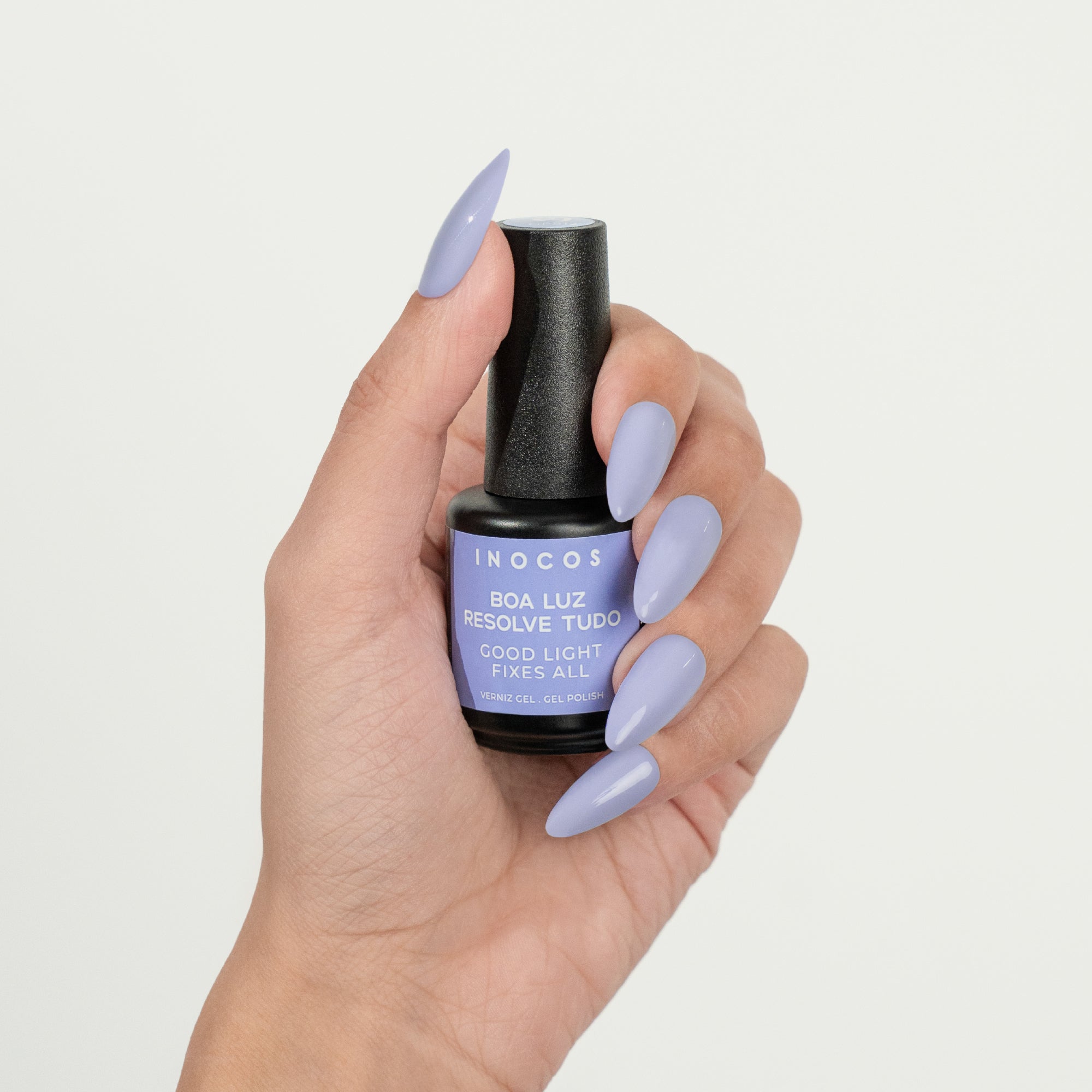 GEL POLISH  INOCOS BOA LUZ RESOLVE TUDO, 15 ML -  GP512